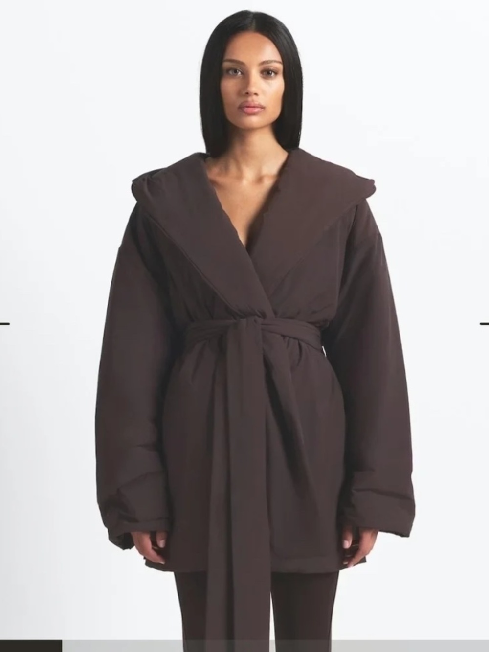 NikeSKIMS WOVEN NYLON WRAP COAT | PHOENIX 3X